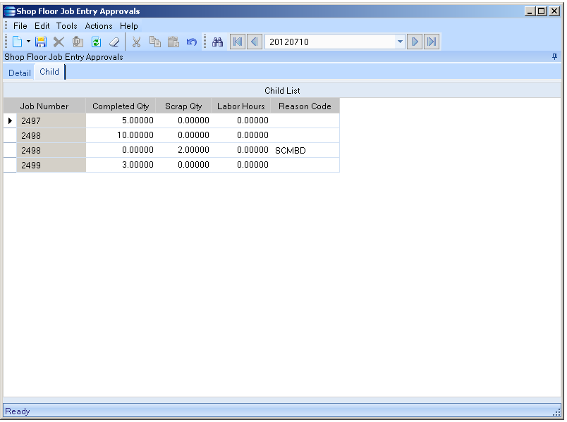 Job Activity At End of Shift Customization for Epicor ERP - SaberLogic - Screenshot 9