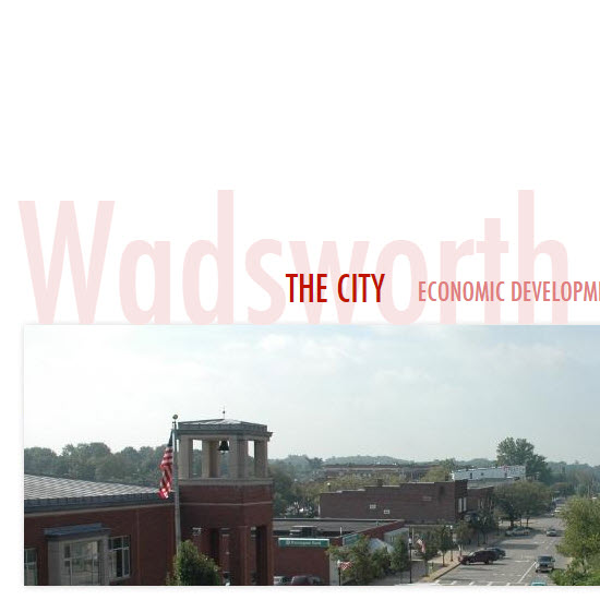 City of Wadsworth - SaberLogic Joomla Website Design & Development