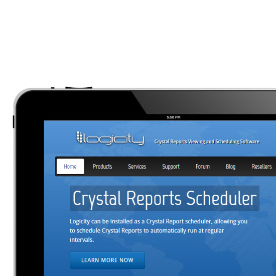 Logicity Crystal Reports Viewer - SaberLogic Website Development