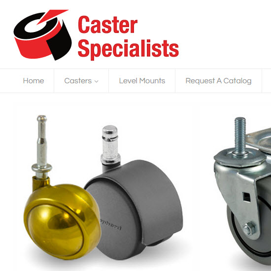Caster Specialists - SaberLogic Magento Website Design